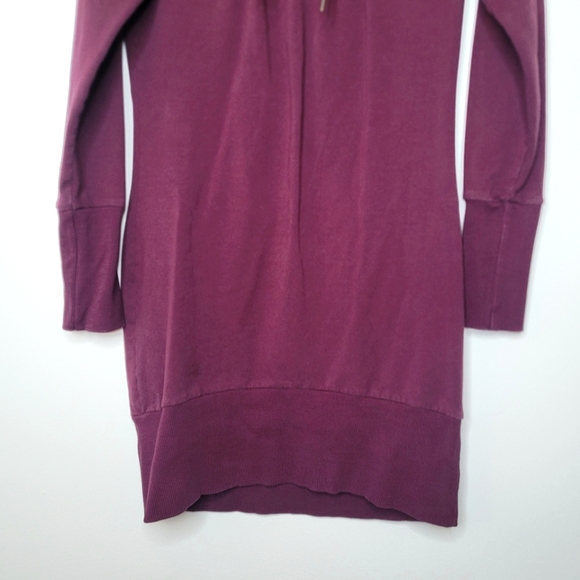 2/$25 🌿 | twik | Burgundy Pullover Hoodie Dress - Picture 3 of 3